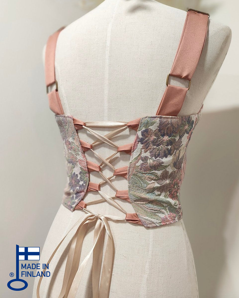 Aitana - Reversible Corset Top (No more fabric) — made in Finland — view 3