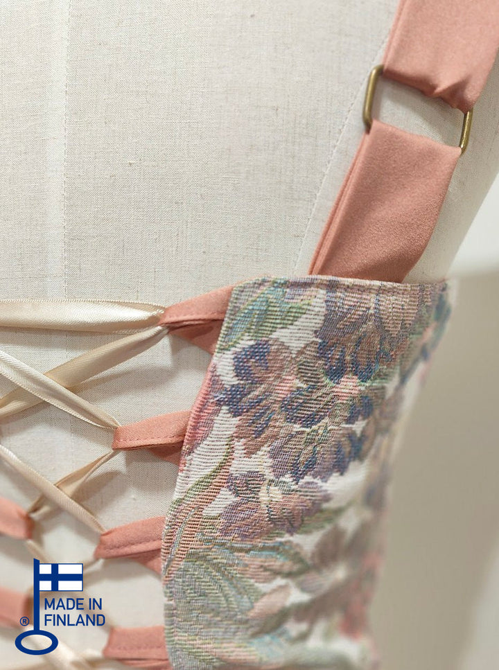 Aitana - Reversible Corset Top (No more fabric) — made in Finland — view 4