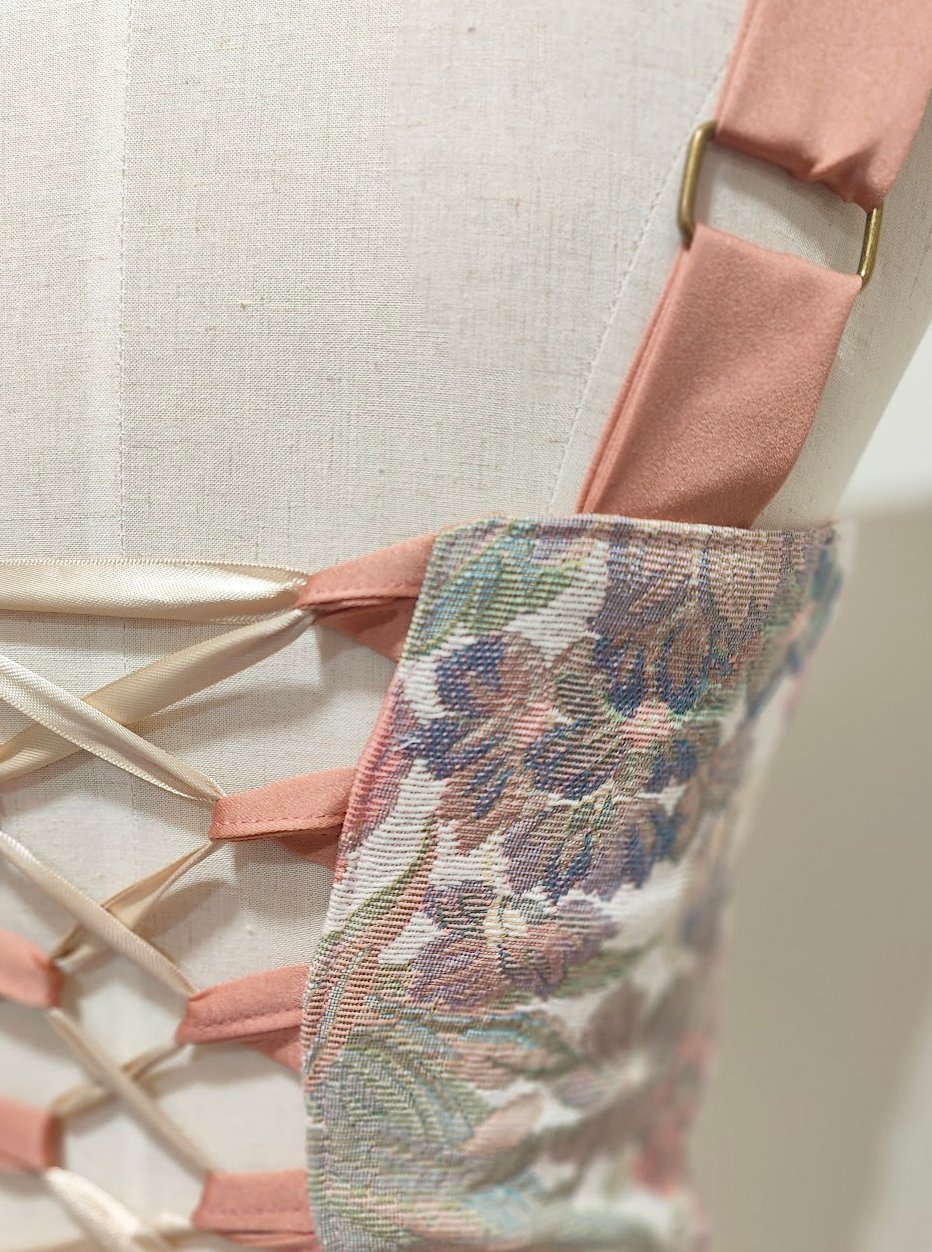 Aitana - Reversible Corset Top (No more fabric — reversible corset top handmade in Helsinki by PopJoy