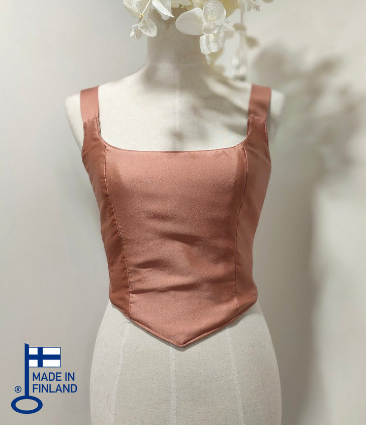 Aitana - Reversible Corset Top (No more fabric) — made in Finland — view 5