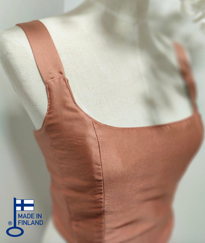 Aitana - Reversible Corset Top (No more fabric) — made in Finland — view 6