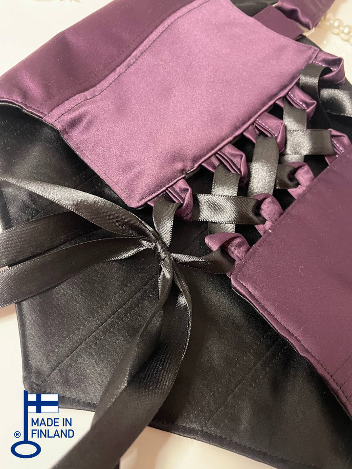 Amethysta - Reversible Corset Top (Made-to-Order) — made in Finland — view 5