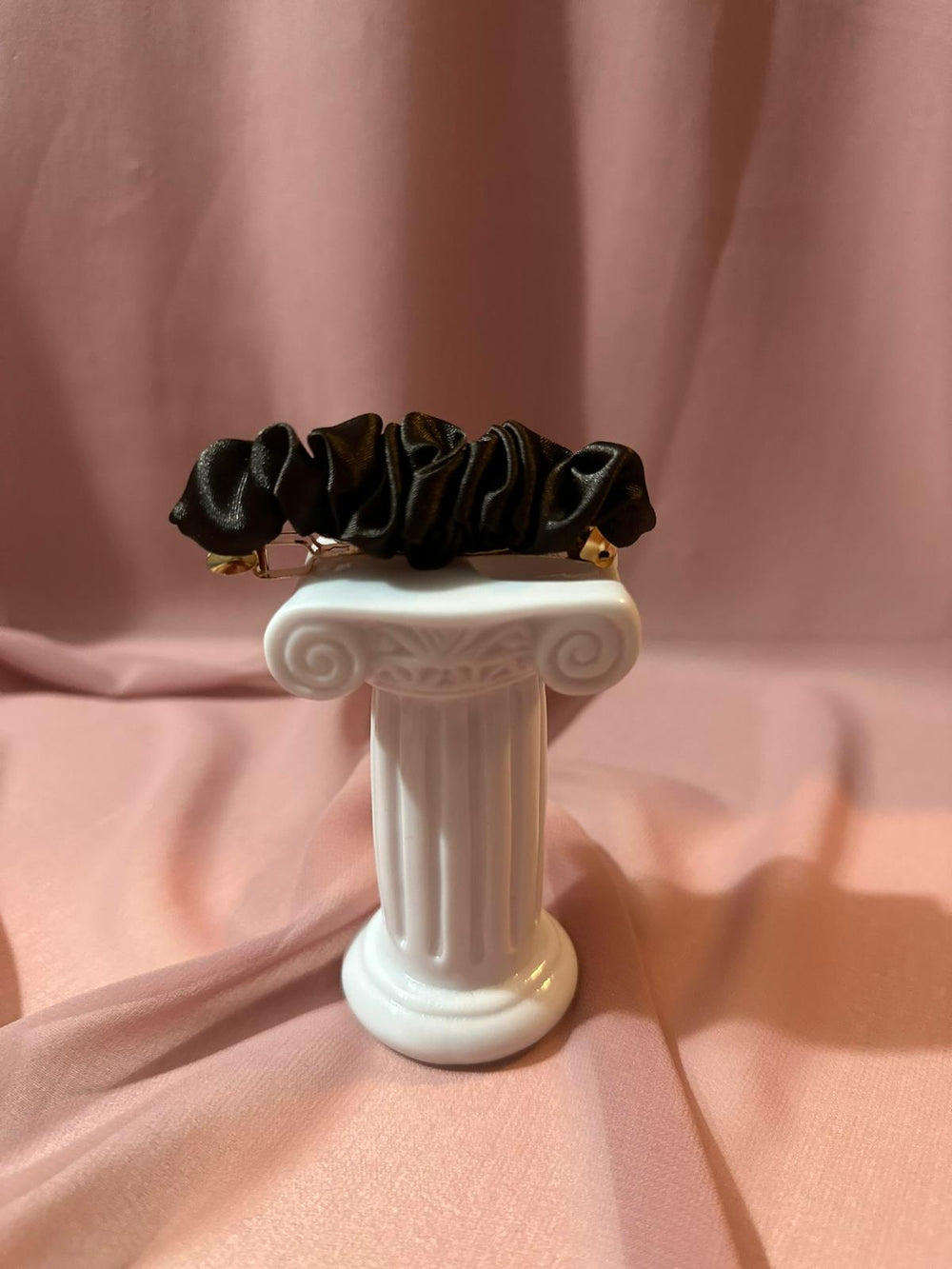 Arabella - Ruffled Barrette Hair Clip — handmade hair accessory by PopJoy, Helsinki