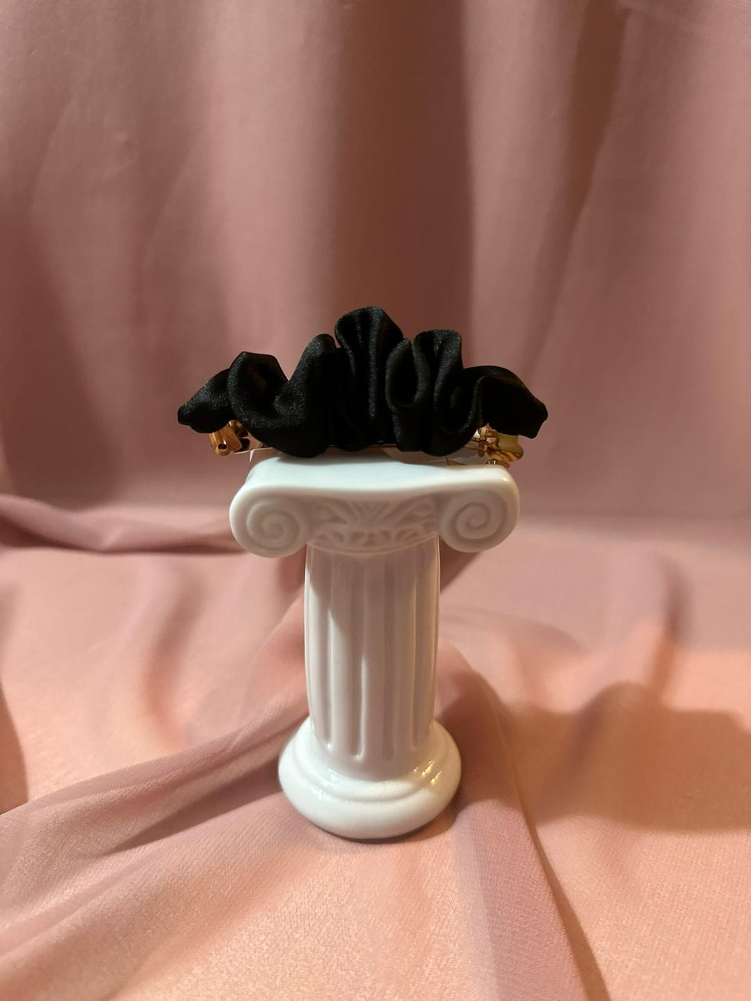 Arabella - Ruffled Barrette Hair Clip — handmade hair accessory by PopJoy, Helsinki