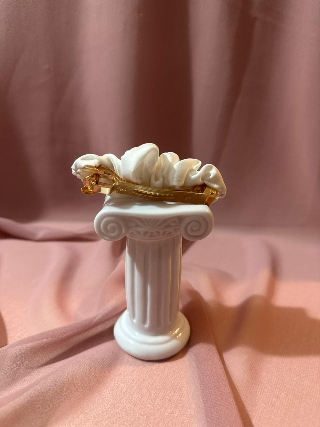 Arabella - Ruffled Barrette Hair Clip — handmade hair accessory by PopJoy, Helsinki