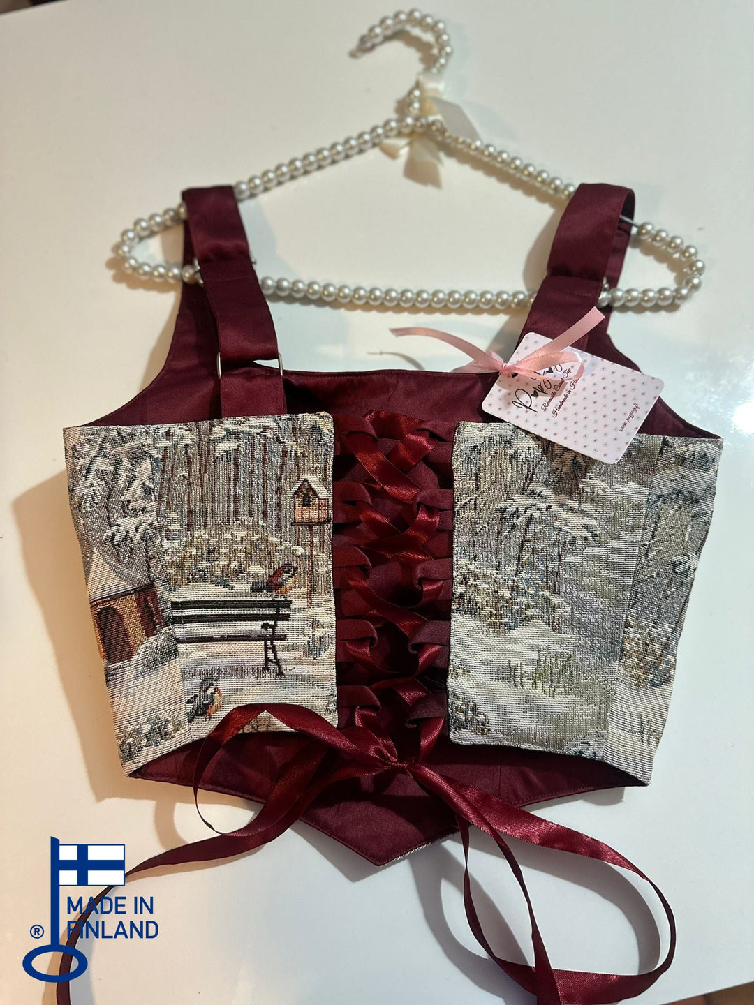 Bambi - Reversible Corset Top (Ready for Shipping) — made in Finland — view 1