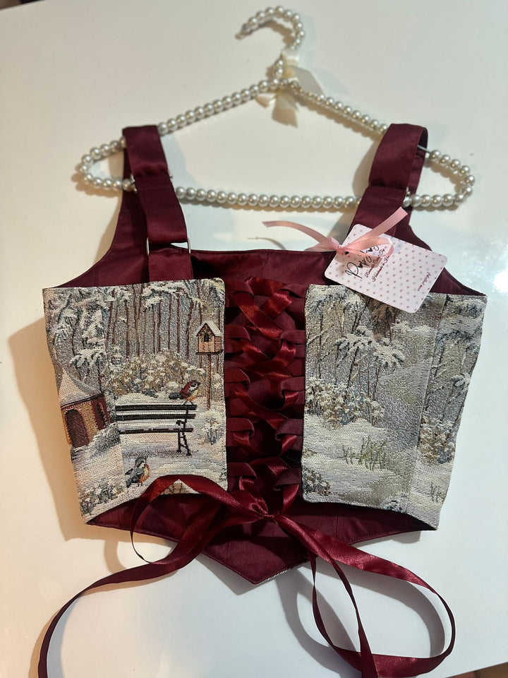 Bambi - Reversible Corset Top — reversible corset top handmade in Helsinki by PopJoy