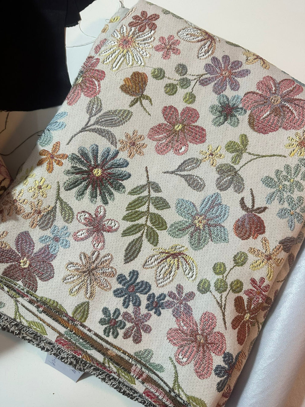Camellia - Fabric — corset fabric detail — detail view · PopJoy handmade