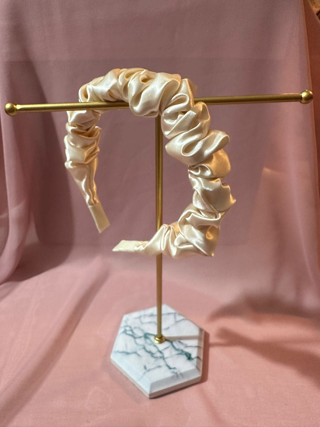 Cecilia - Thin Scrunchy Headband — handmade hair accessory by PopJoy, Helsinki