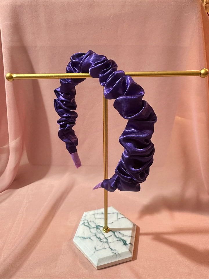 Cecilia - Thin Scrunchy Headband — handmade hair accessory by PopJoy, Helsinki