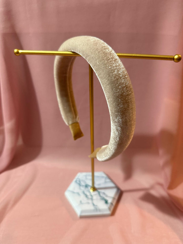 Ciselé - Velvet Headband — handmade hair accessory by PopJoy, Helsinki