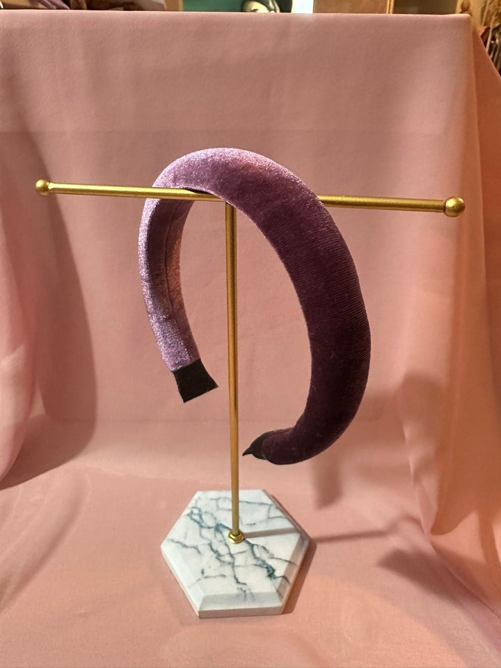 Ciselé - Velvet Headband — handmade hair accessory by PopJoy, Helsinki