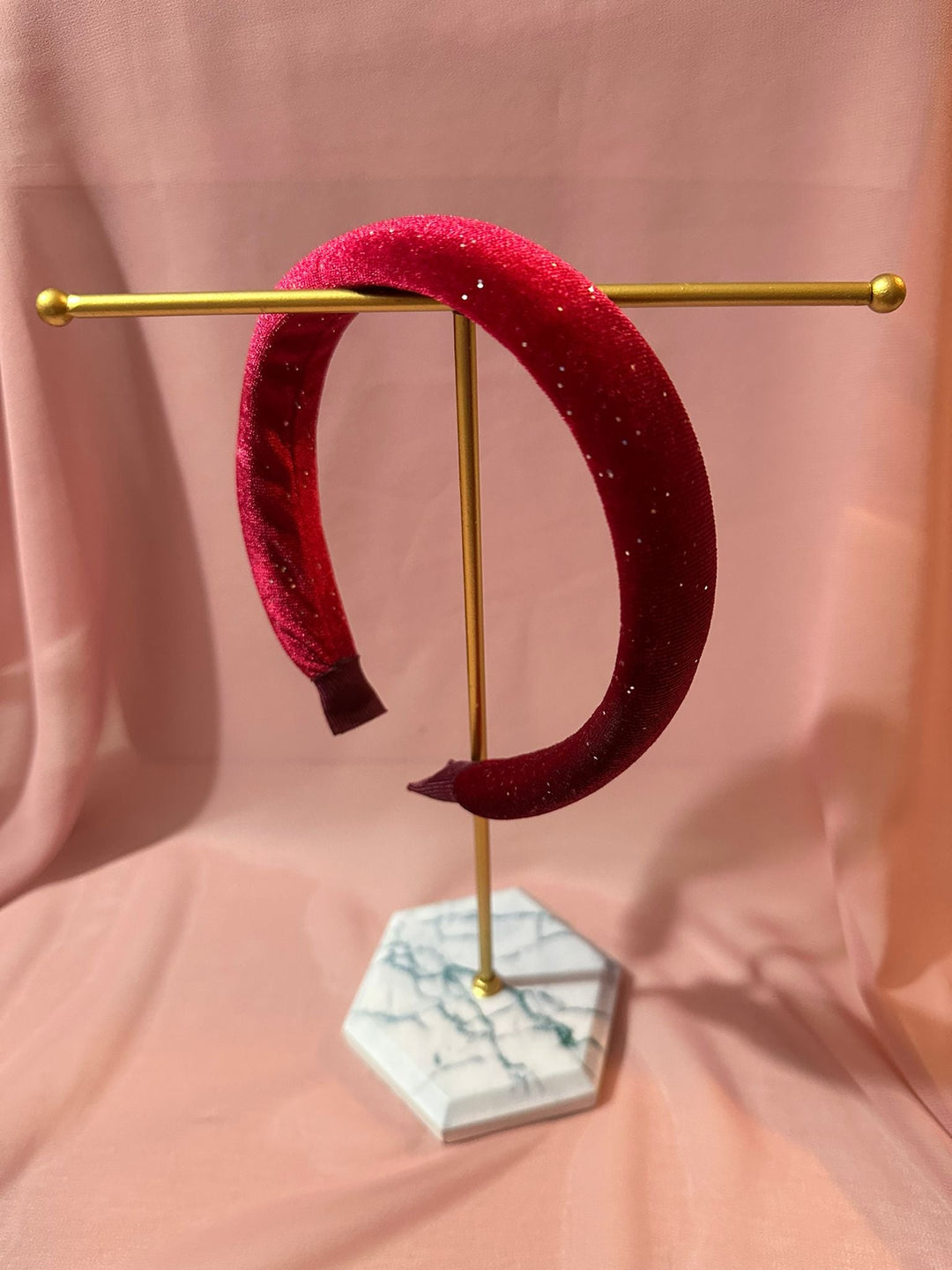 Ciselé - Velvet Headband — hair accessory — view 23 · PopJoy handmade