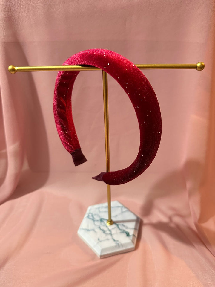 Ciselé - Velvet Headband — hair accessory — view 23 · PopJoy handmade
