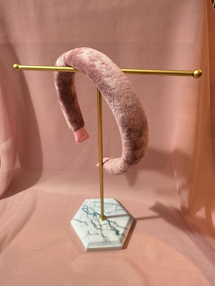Ciselé - Velvet Headband — handmade hair accessory by PopJoy, Helsinki