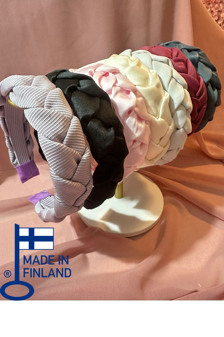 Coronet - Thick Braided Headband — handmade hair accessory by PopJoy, Helsinki