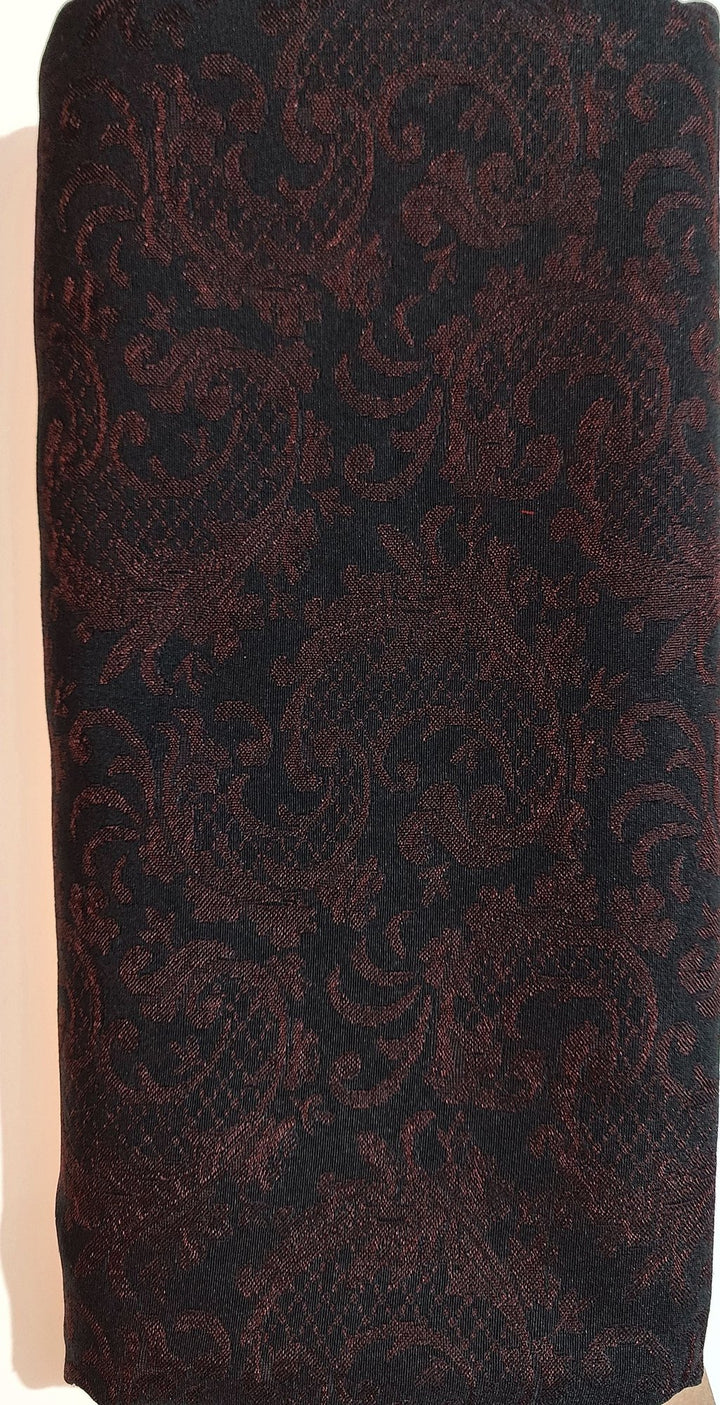 Crimson - Fabric — corset fabric detail — main view · PopJoy handmade
