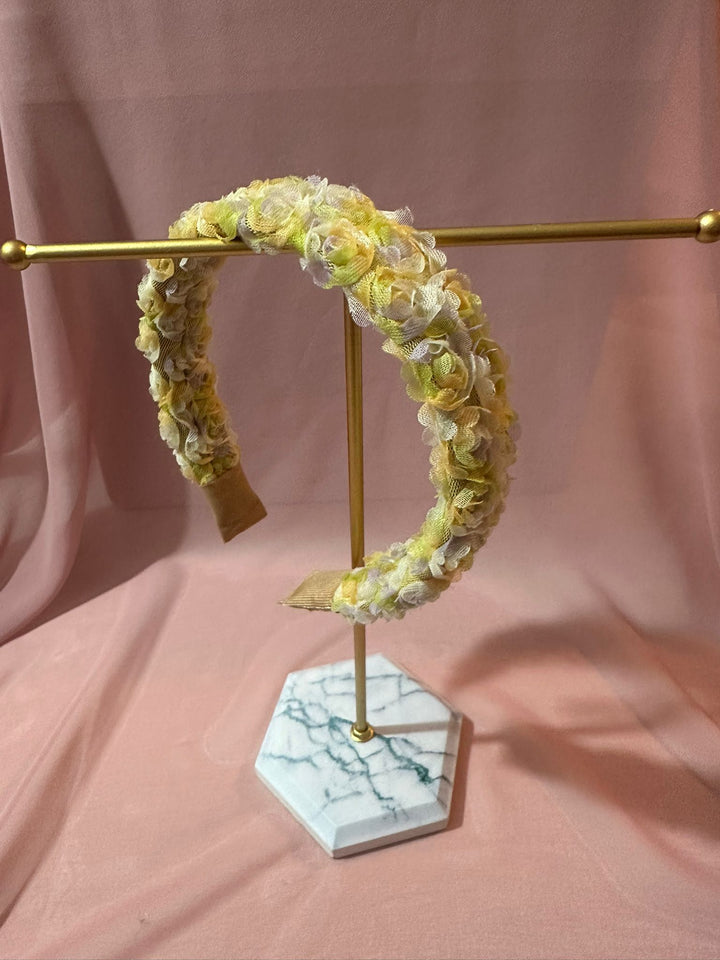 Daisy - Flower Headband — handmade hair accessory by PopJoy, Helsinki