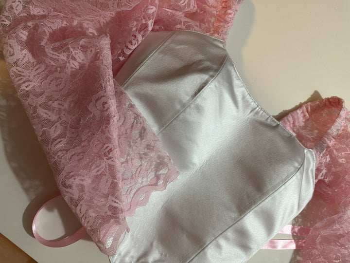 Diana - Reversible Corset Top — reversible corset top handmade in Helsinki by PopJoy