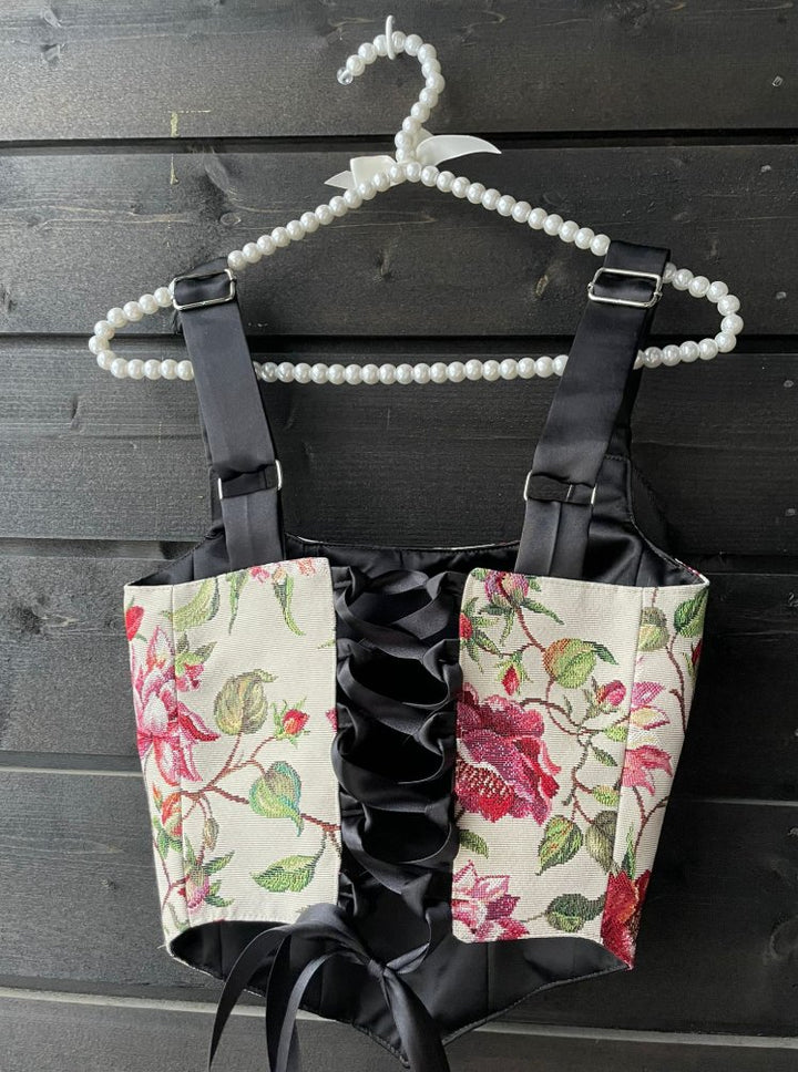 Elena - Reversible Corset Top — reversible corset top handmade in Helsinki by PopJoy
