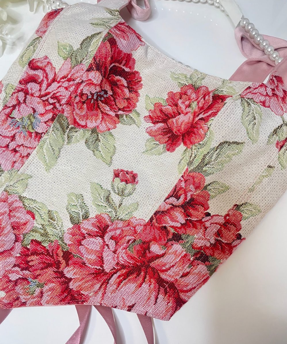 Eleonor - Reversible Corset Top (No more fabric — reversible corset top handmade in Helsinki by PopJoy