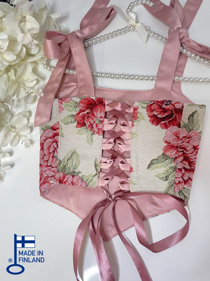 Eleonor - Reversible Corset Top (No more fabric) — made in Finland — view 2