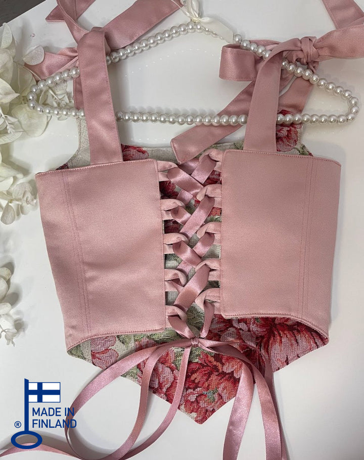 Eleonor - Reversible Corset Top (No more fabric) — made in Finland — view 5