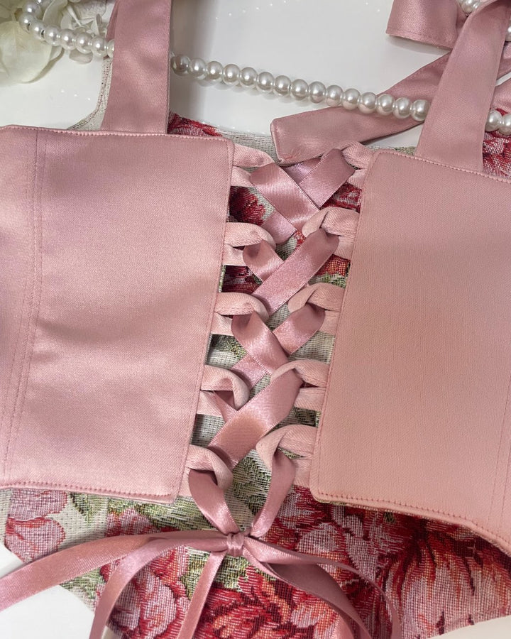 Eleonor - Reversible Corset Top (No more fabric — reversible corset top handmade in Helsinki by PopJoy