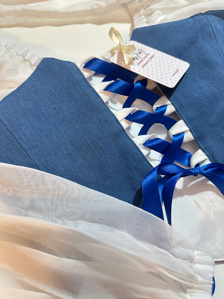Elwing - Reversible Corset Top — reversible corset top handmade in Helsinki by PopJoy