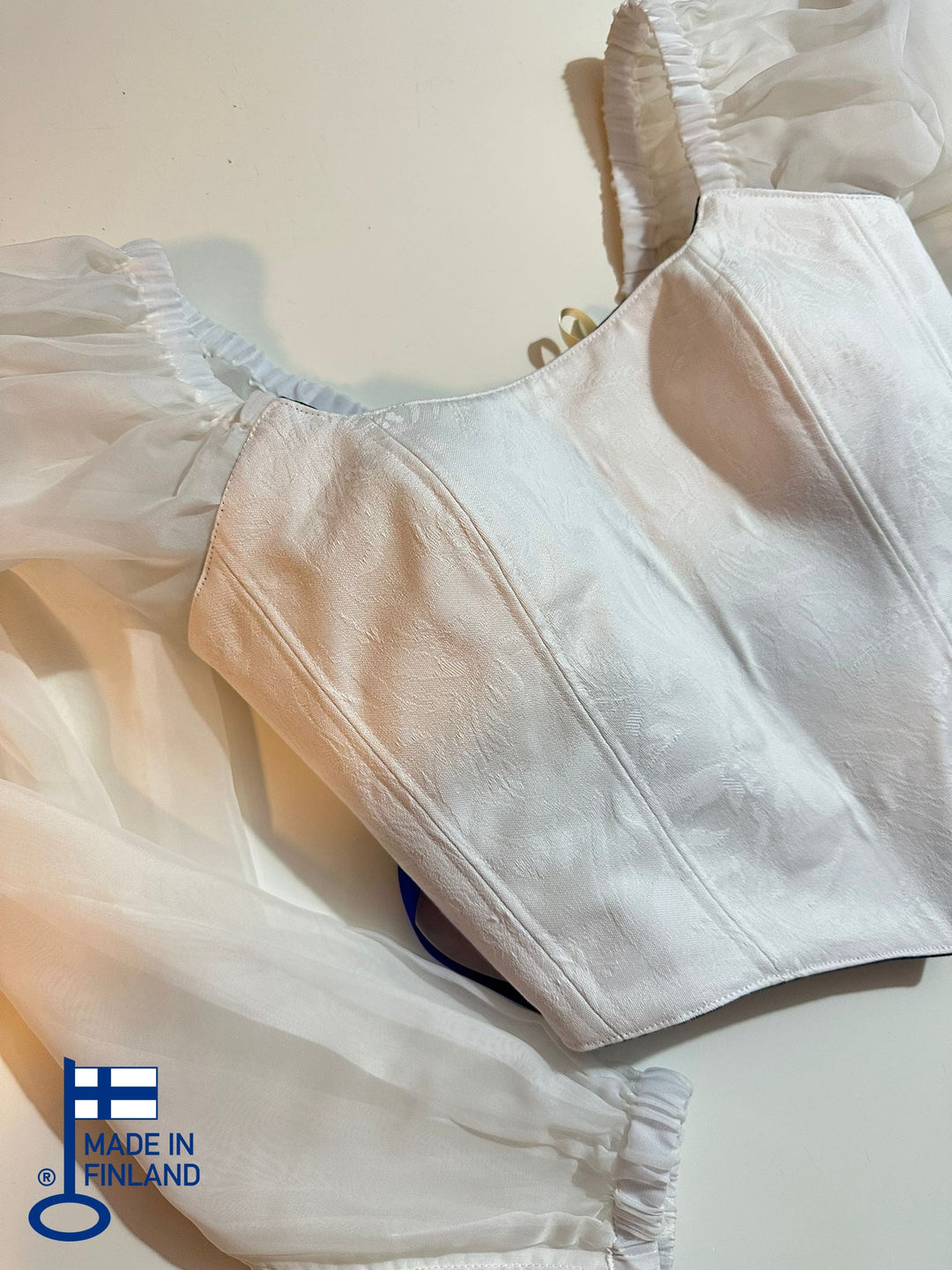 Elwing - Reversible Corset Top - Long Sleeves (Ready-for-Shipping) — made in Finland — view 1