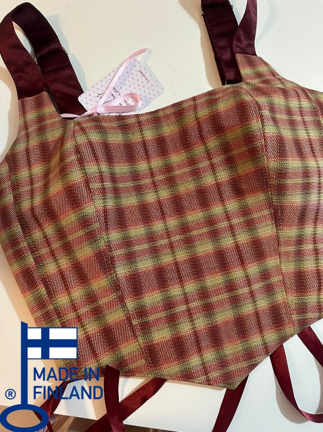 Ethuil - Reversible Corset Top — reversible corset top handmade in Helsinki by PopJoy