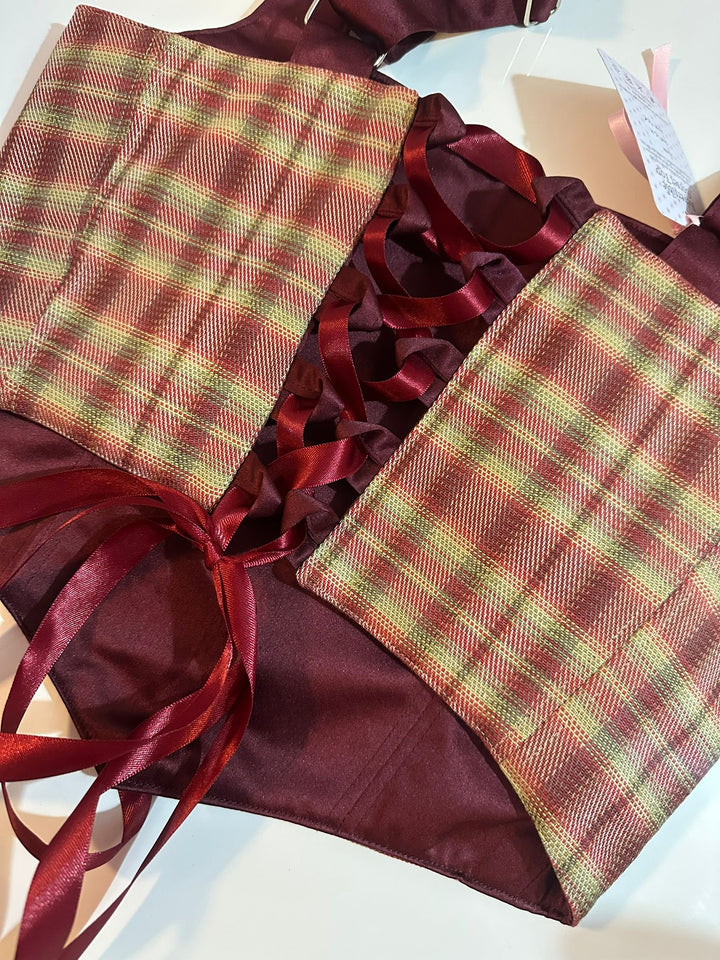 Ethuil - Reversible Corset Top — reversible corset top handmade in Helsinki by PopJoy
