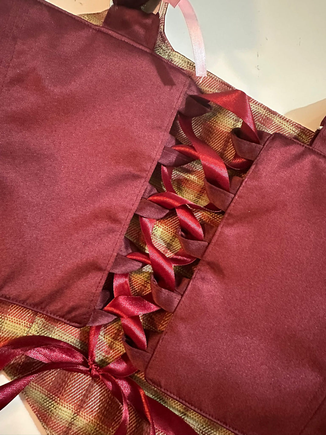 Ethuil - Reversible Corset Top — reversible corset top handmade in Helsinki by PopJoy