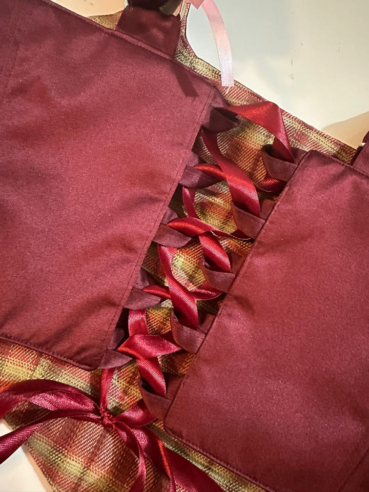 Ethuil - Reversible Corset Top — reversible corset top handmade in Helsinki by PopJoy