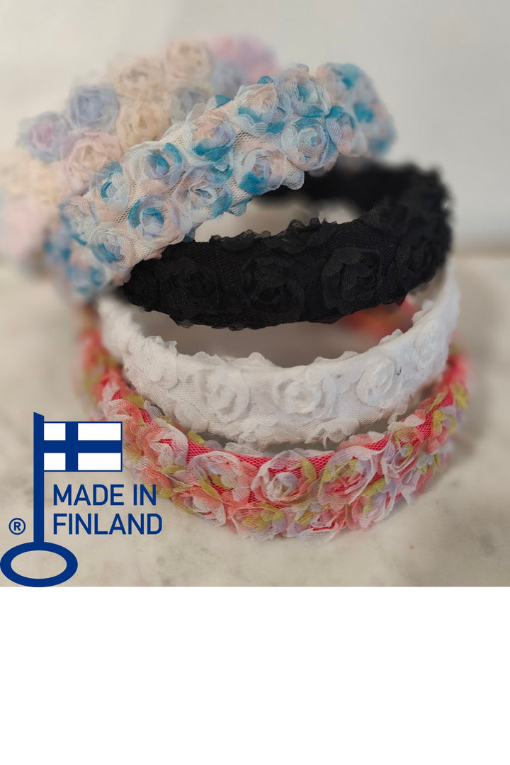 Floral -  Flowers Headband — handmade hair accessory by PopJoy, Helsinki