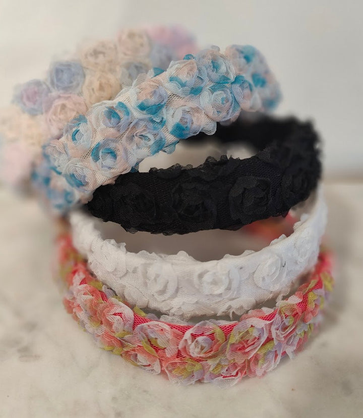 Floral -  Flowers Headband — handmade hair accessory by PopJoy, Helsinki