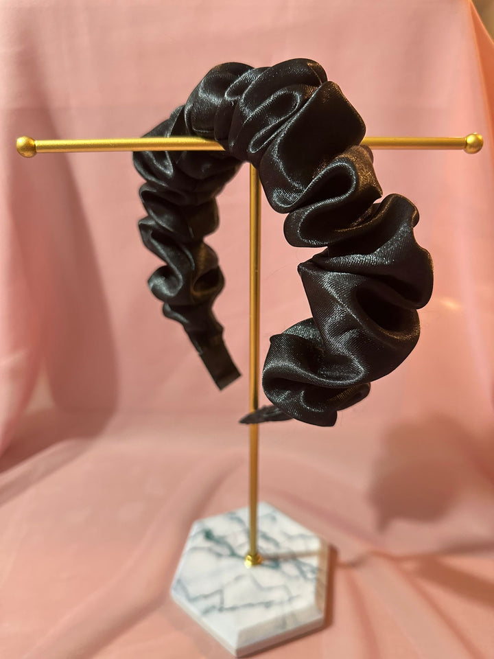 Frederika - Thick Scrunchy Headband — handmade hair accessory by PopJoy, Helsinki