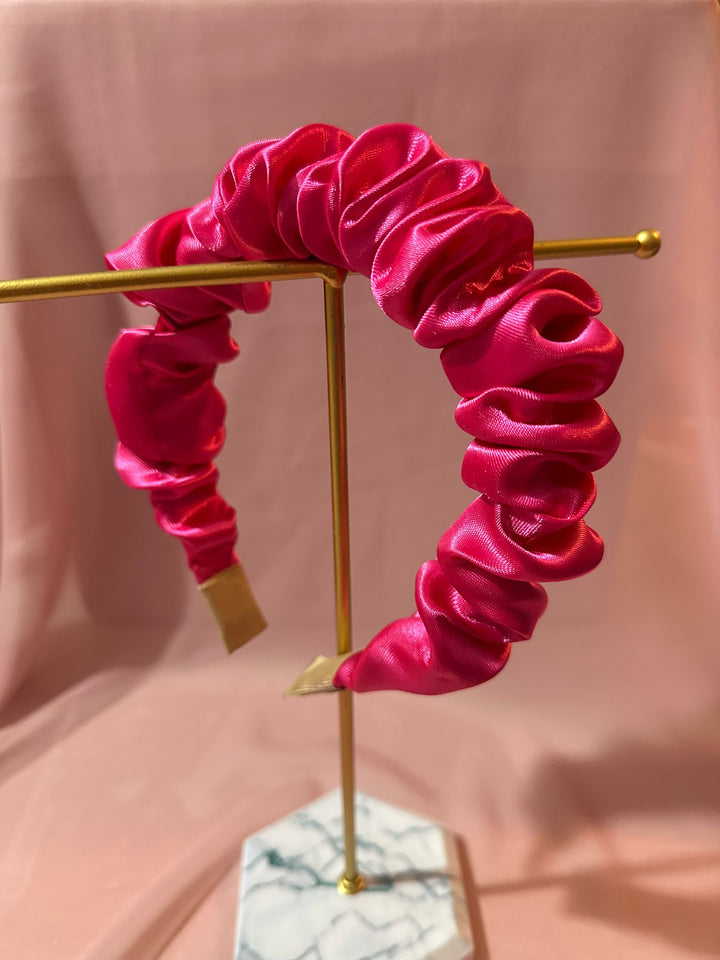 Frederika - Thick Scrunchy Headband — handmade hair accessory by PopJoy, Helsinki