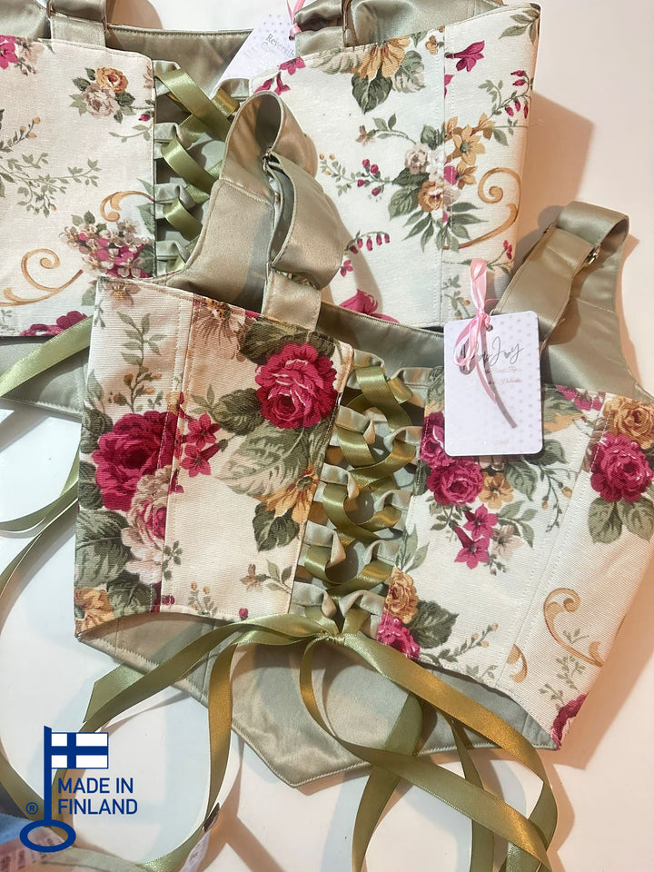 Galadriel - Reversible Corset Top (Made-to-Order) — made in Finland — view 1