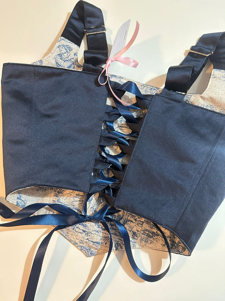 Helluin - Reversible Corset Top — reversible corset top handmade in Helsinki by PopJoy