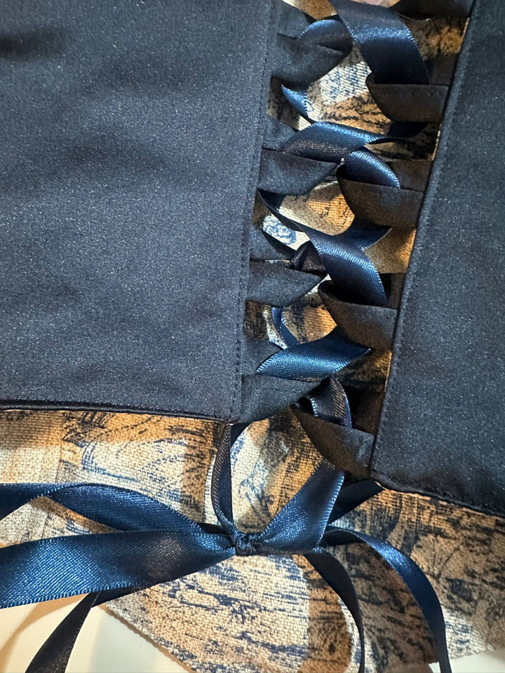 Helluin - Reversible Corset Top — reversible corset top handmade in Helsinki by PopJoy