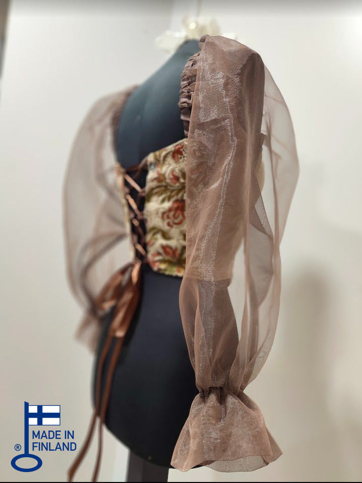 Helmi - Reversible Corset Top (No more fabric) — made in Finland — view 2