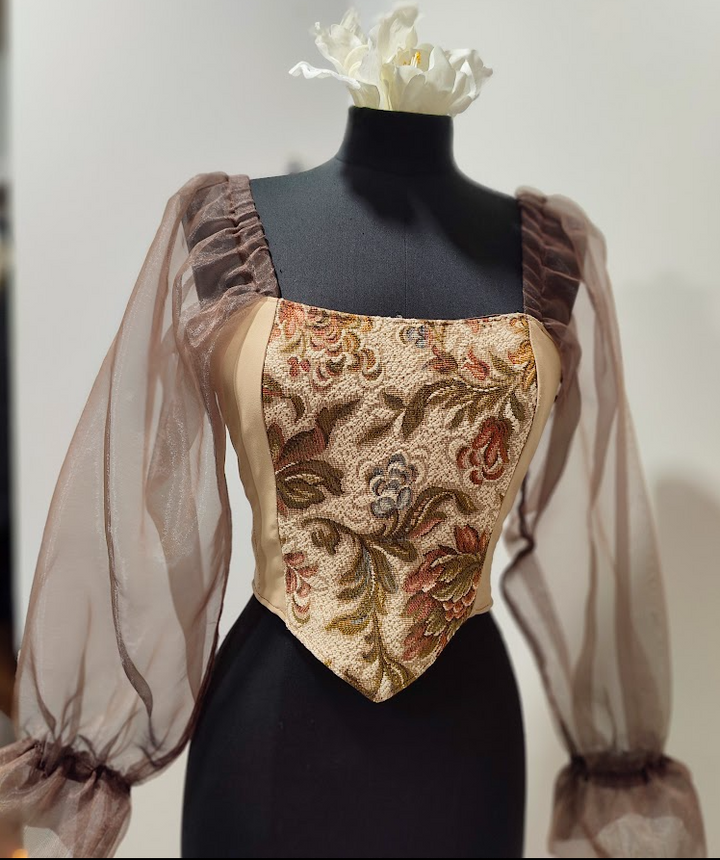 Helmi - Reversible Corset Top (No more fabric)