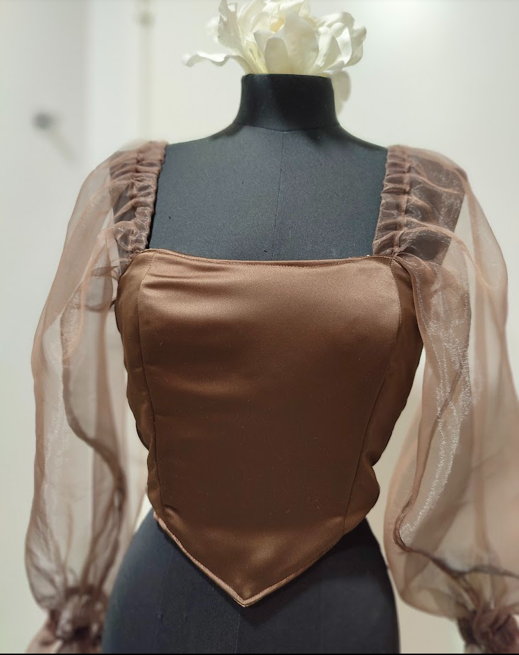 Helmi - Reversible Corset Top (No more fabric)