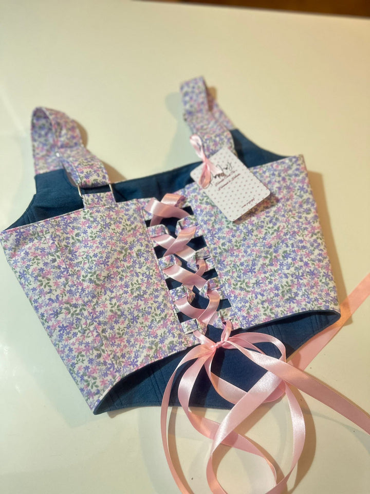 Indil - Reversible Corset Top — reversible corset top handmade in Helsinki by PopJoy