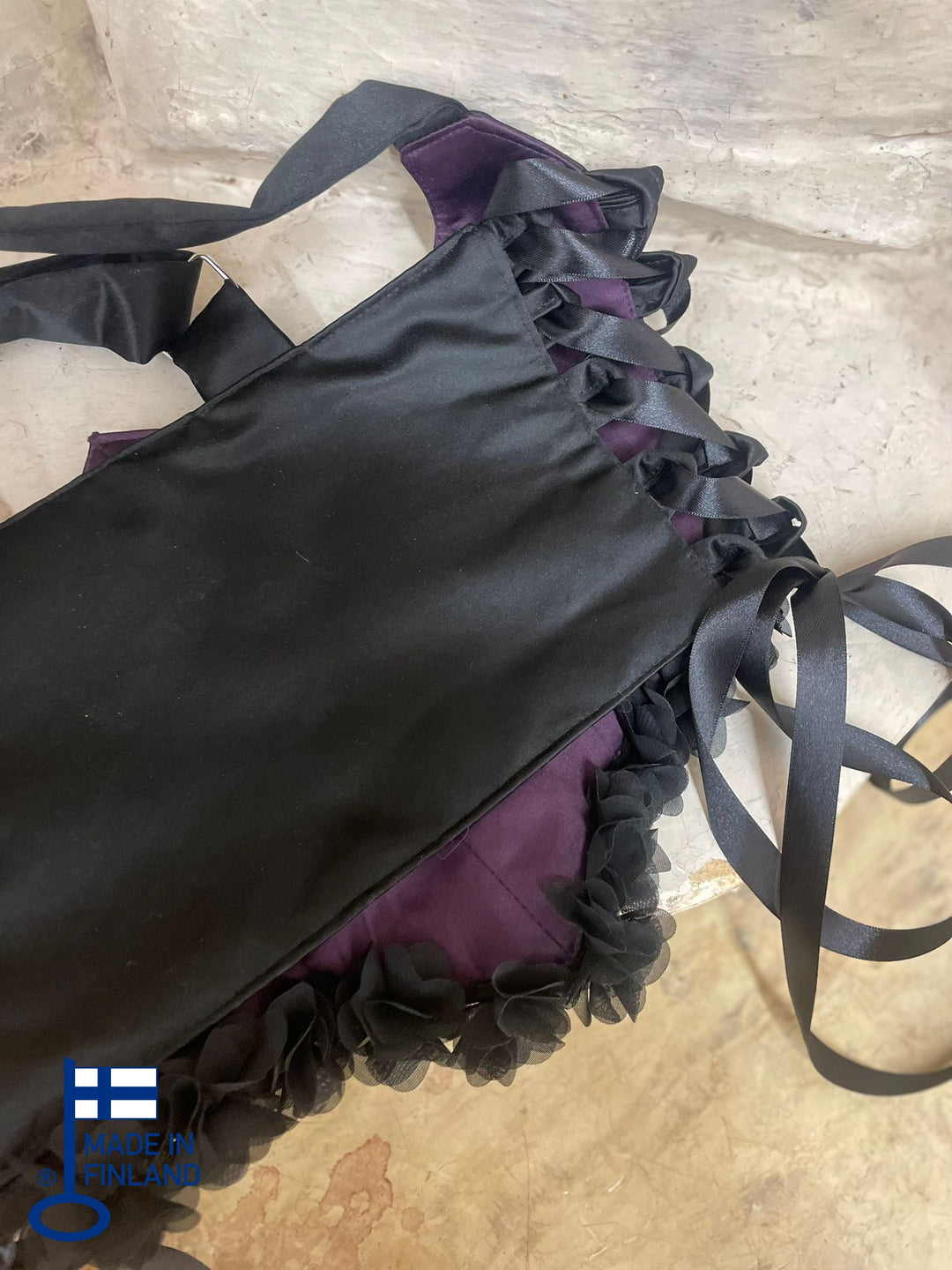 Iris - Reversible Corset belt — made in Finland — view 1