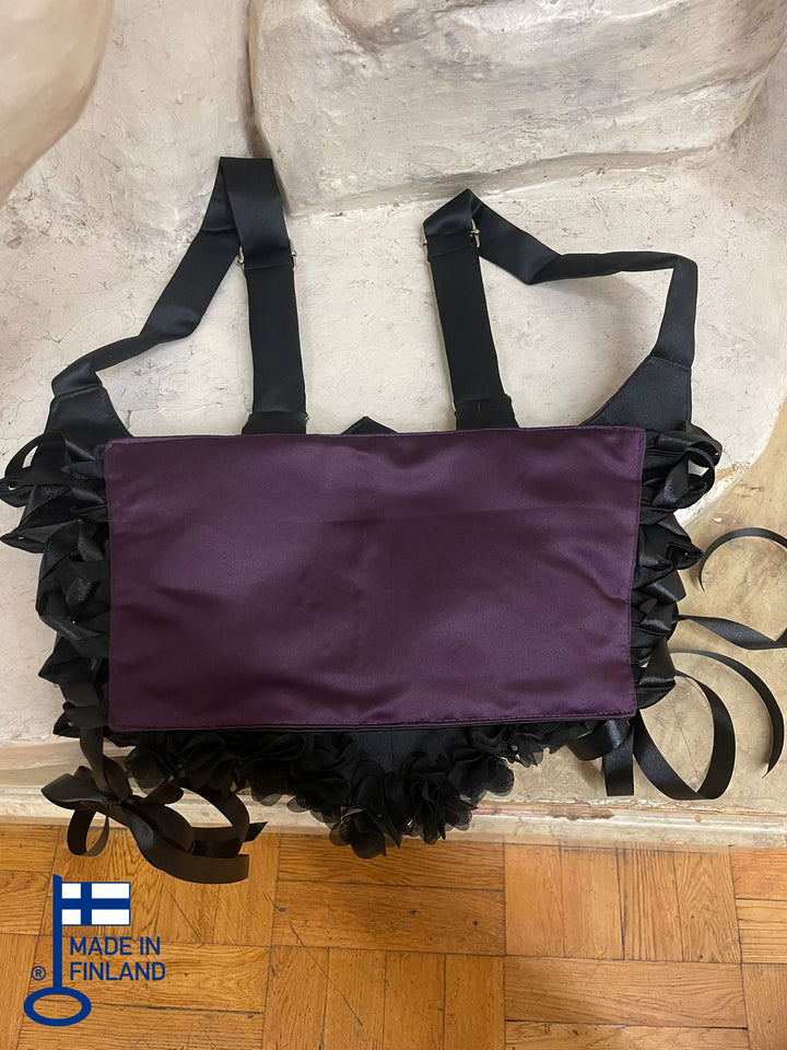 Iris - Reversible Corset belt — made in Finland — view 3