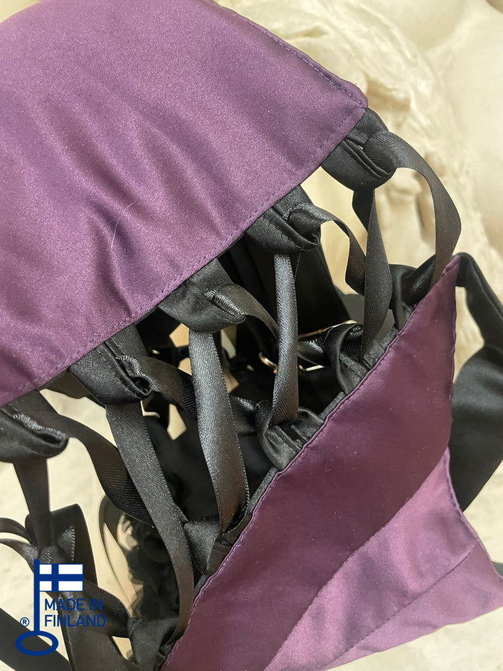 Iris - Reversible Corset belt — made in Finland — view 4