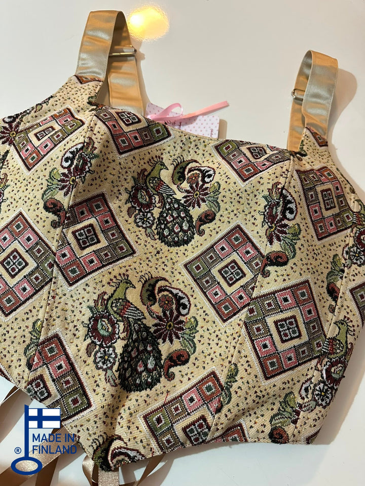 Jade Corset Top - One of a Kind (Ready-for-Shipping) — view 1 — made in Finland