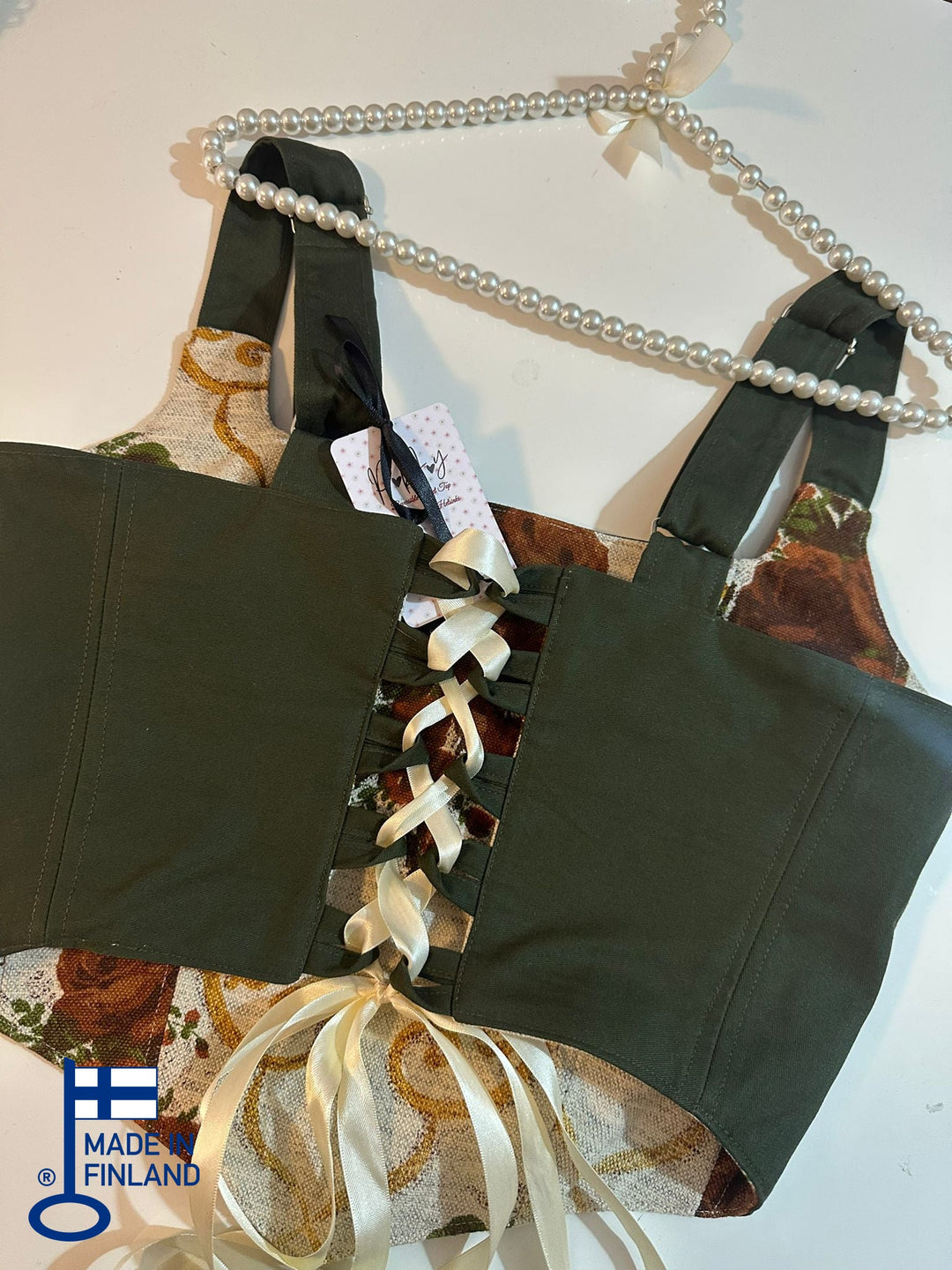 Jasmin - Reversible Corset Top (Made-to-Order) — made in Finland — view 3